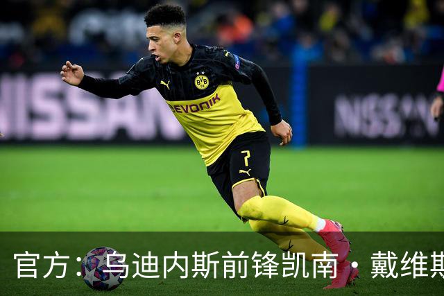 官方：乌迪内斯前锋凯南·戴维斯续约至2031年，上赛季意甲进10球